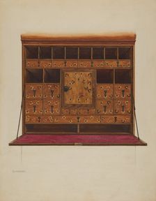 Secretary, c. 1938. Creator: Ernest Busenbark
