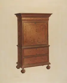 Secretary, c. 1938. Creator: Ernest Busenbark