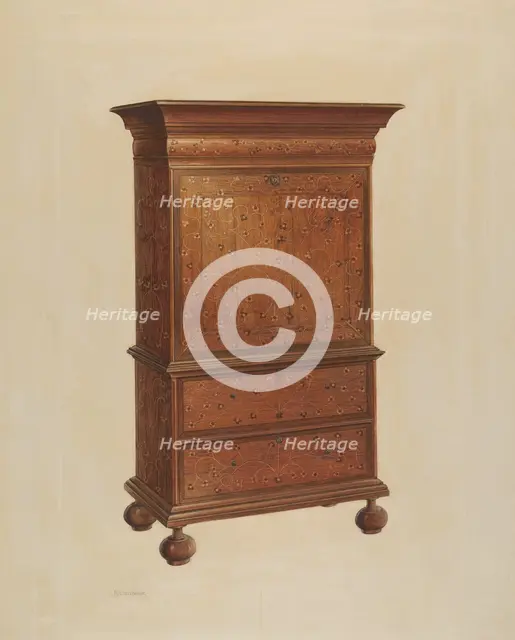 Secretary, c. 1938. Creator: Ernest Busenbark.