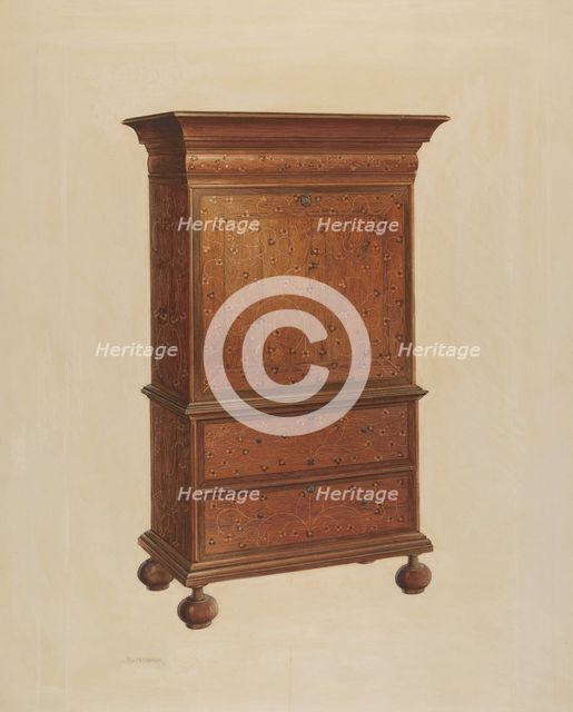Secretary, c. 1938. Creator: Ernest Busenbark.