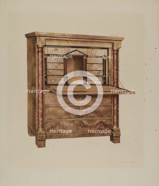 Secretary, c. 1939. Creator: Ralph Morton.