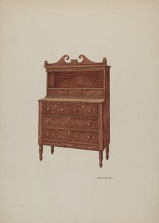 Secretary Cabinet, 1935/1942. Creator: William Kieckhofel