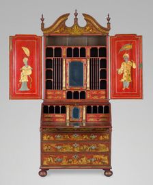Secretary Cabinet, England, c. 1735. Creator: Giles Grendey