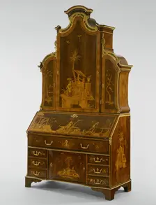 Secretary Cabinet, Neuwied, c. 1775. Creator: David Roentgen