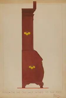 Secretary (Cabinet Top Desk), c. 1936. Creator: Rolland Livingstone