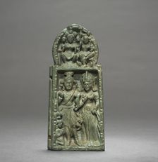 Section from a Portable Shrine, 100s. Creator: Unknown