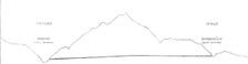 Section of the Alps showing the course of the railway tunnel, 1869. Creator: Unknown