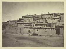 Section of the South Side of Zuni Pueblo, N.M., 1873. Creator: Tim O'Sullivan