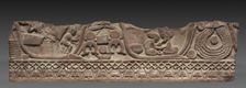 Section of a Coping Rail, c. 150 BC. Creator: Unknown
