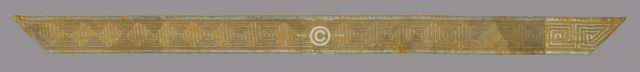 Section of Border from Thanka (Religious Picture), China, 18th century, Qing dynasty (1644-1911). Creator: Unknown.