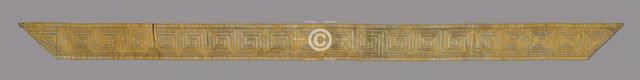 Section of Border from Thanka (Religious Picture), China, 18th century, Qing dynasty (1644-1911). Creator: Unknown.