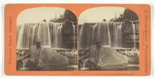 Section of High Falls. below East Cliff, late 19th century. Creator: J. Robert Moore