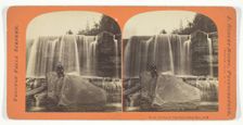 Section of High Falls. below East Cliff, late 19th century. Creator: J. Robert Moore