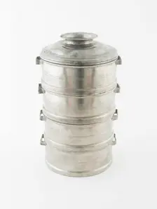 Sectioned Food Can, Southern Germany, 18th century. Creator: Unknown