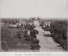 Secundra, Mausoleum of the Emperor Akbar, Late 1860s. Creator: Samuel Bourne