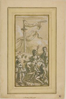 Securitas Publica, 1718/25. Creator: Sir James Thornhill