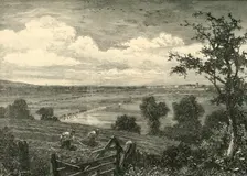 Sedgemoor, from Middlezoy 1898. Creator: Unknown
