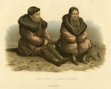 Sedentary Koryaks, 1856. Creator: Ivan Dem'ianovich Bulychev