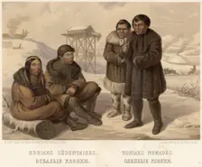 Sedentary Koryaks. Reindeer Koryaks, 1862. Creator: Karlis Huns