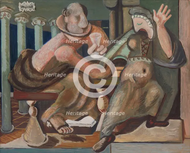 Seduction, 1936. Creator: Cyprian Majernik.