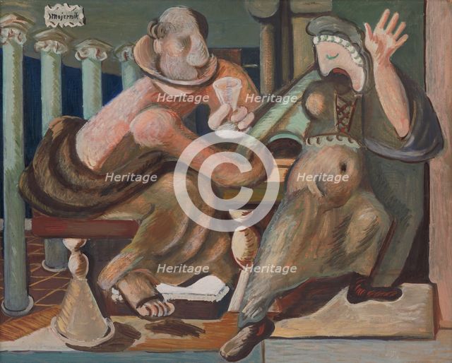 Seduction, 1936. Creator: Cyprian Majernik.