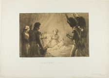 See, M. le Maréchal, I am Truly His Mother..., 1820–22. Creator: Jean Henri Marlet
