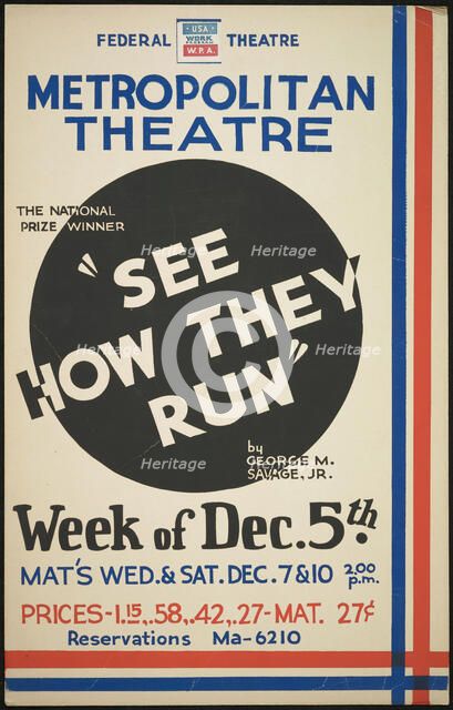 See How They Run, [193-]. Creator: Unknown.