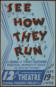 See How They Run, Oakland, 1938. Creator: Unknown