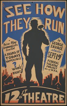 See How They Run, Oakland, CA, 1938. Creator: Unknown