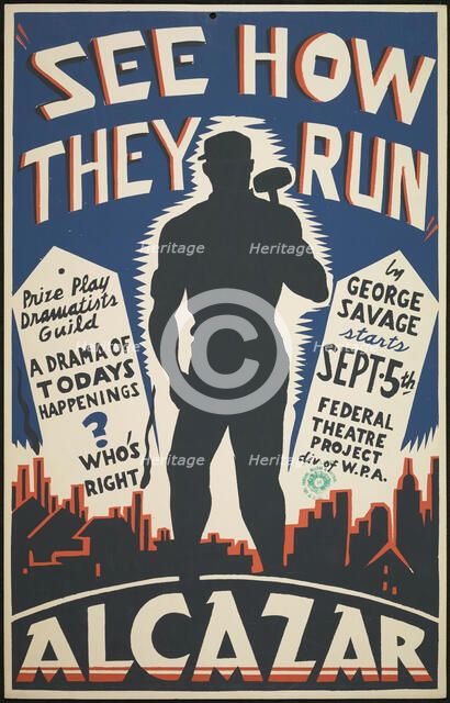 See How They Run, San Francisco, 1938. Creator: Unknown.