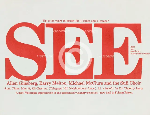 SEE poster, c1973. Creator: Unknown.