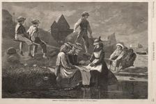 See Saw - Gloucester, Massachusetts, 1874. Creator: Winslow Homer (American, 1836-1910)