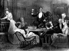 Seeing the New Year in, 1898. Creator: Unknown