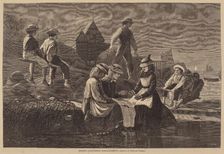 Seesaw - Gloucester, Massachusetts, published 1874. Creator: Winslow Homer