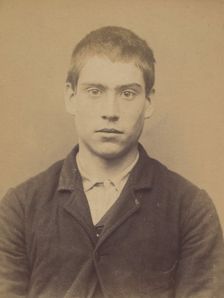 Segard. émilien (dit Segard Fils). 18 ans, né à Saloüel (Somme). Peintre en voitures. Anar..., 1894. Creator: Alphonse Bertillon