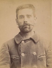 Segard. Philogone. 44 ans (35 ans inscrit sur la photo), né à Salond (Somme). Journalis..., 1891-95. Creator: Alphonse Bertillon
