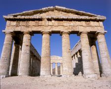 Segasta Temple, Sicily, Italy. Creator: Peter Thompson