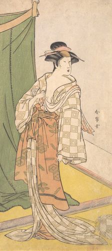 Segawa Kikunojo III, ca. 1785. Creator: Katsukawa Shunjo