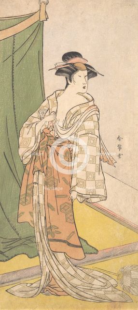 Segawa Kikunojo III, ca. 1785. Creator: Katsukawa Shunjo.