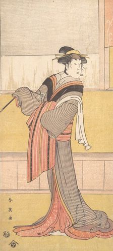 Segawa Kikunojo III, ca. 1791. Creator: Katsukawa Shun'ei