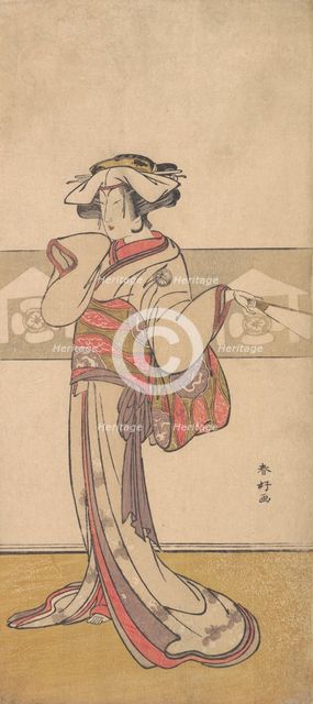 Segawa Kikunojo III in the Role of Oiso no Tora, ca. 1790. Creator: Katsukawa Shunko.