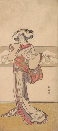 Segawa Kikunojo III in the Role of Oiso no Tora, ca. 1790. Creator: Katsukawa Shunko