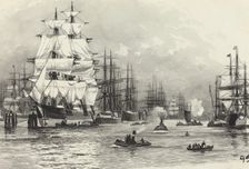 Segelschiff-Hafen, 1893. Creator: Fritz Stoltenberg