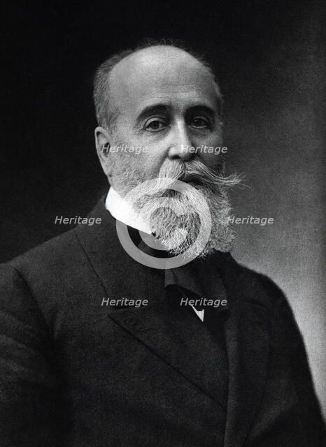 Segismundo Moret and Prendergast, (Cádiz, 1838-Madrid, 1913), Spanish jurist and politician, lead…