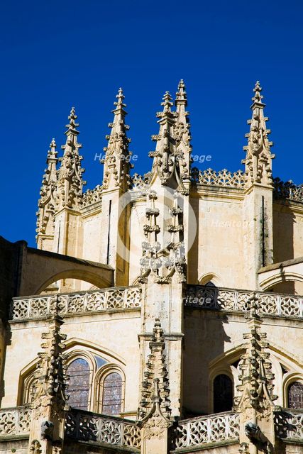 Segovia Cathedral, Segovia, Spain, 2007. Creator: Samuel Magal.