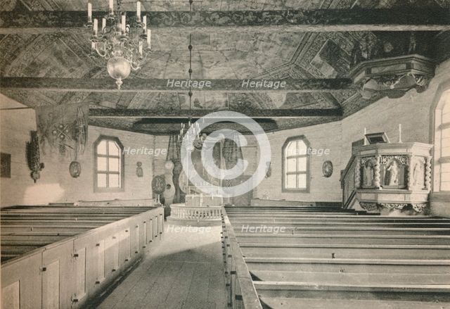 'Seglora Church,Skansen Open Air Museum, Stockholm', 1925. Artist: Unknown.