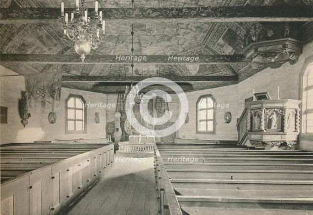 'Seglora Church,Skansen Open Air Museum, Stockholm', 1925. Artist: Unknown.