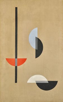 Segments, 1921. Creator: Moholy-Nagy, Laszlo (1895-1946)