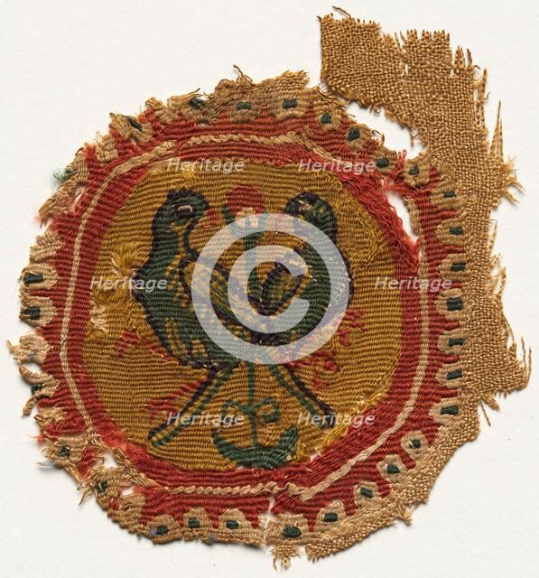 Segmentum from a Tunic, 600s - 700s. Creator: Unknown.