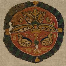 Segmentum from a Tunic, 800s. Creator: Unknown